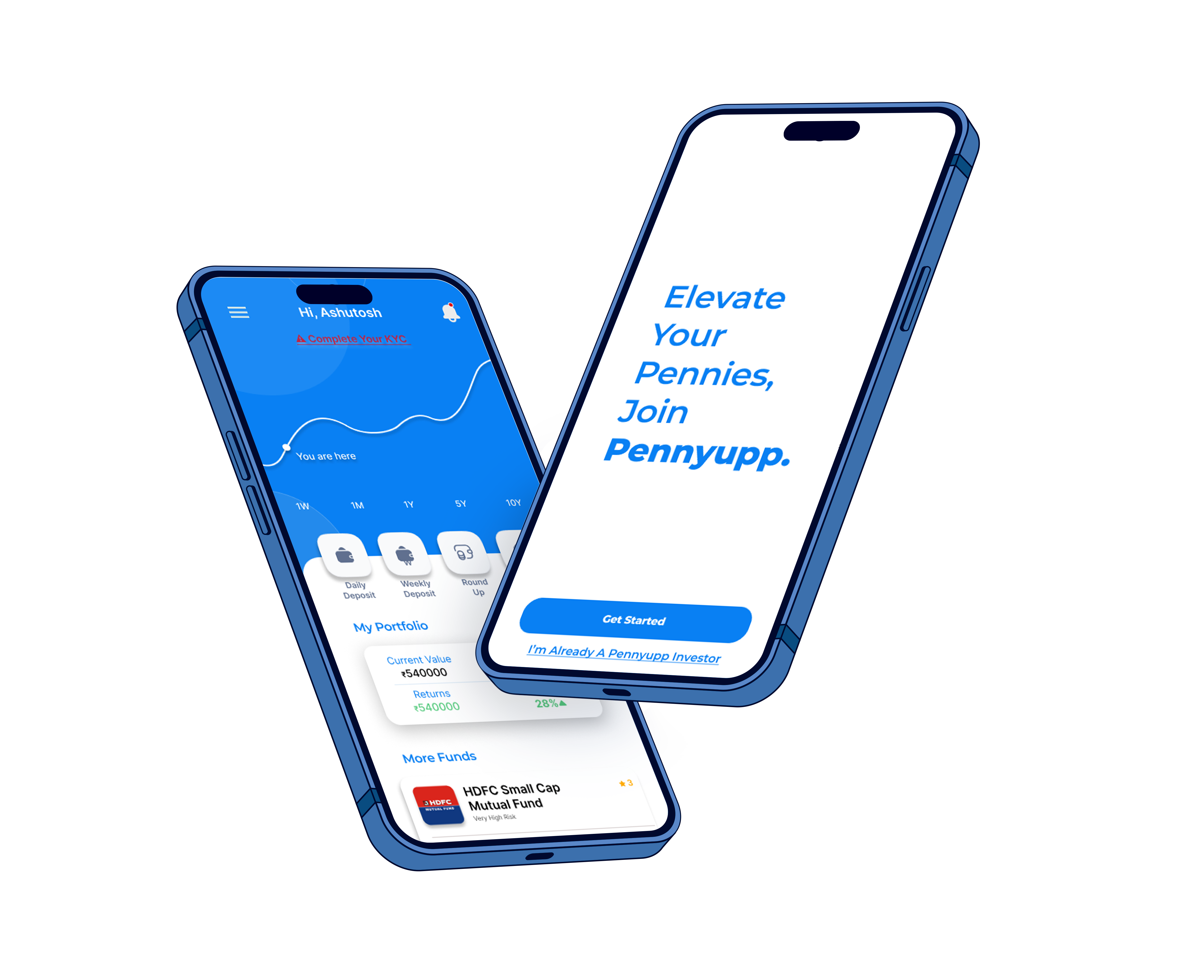 Penny Upp App Design